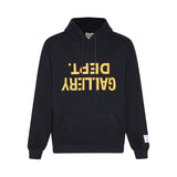 Gallery Dept Hoodie Inverted Alphabet Slogan Printed Hooded Sweater