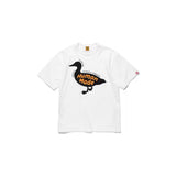 Men T-shirts Duck Printed Short Sleeve T-Shirt Loose Casual