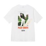 UNDEFEATED T Shirts Crew Neck Men's and Women's Loose