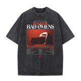 Washed Vintage Bad Omens Band Tshirt