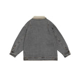 Unisex Jacket Overalls Men and Women Couple Denim Clothes Jacket
