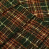 Women Skirt Retro Plaid Pleated Skirt High Waist A- line Skirt