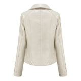 Red Leather Jacket Casual Jacket