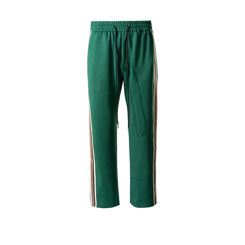 MIJKO Men Vintage Pants MIJKO Sports Straight Pants Elastic Casual Pants