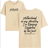 Motherhood is My Ministry T-Shirt  Motherhood is My Ministry