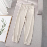 Women Sweatpants Fall/Winter Ankle Banded Pants Loose Casual Pants