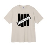 UNDEFEATED T Shirts Crew Neck Men's and Women's Loose