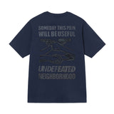 UNDEFEATED T Shirts Crew Neck Men's and Women's Loose
