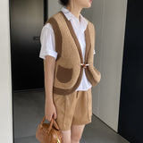 Women Cardigan Sweater Retro Baggy Coat 2t3216