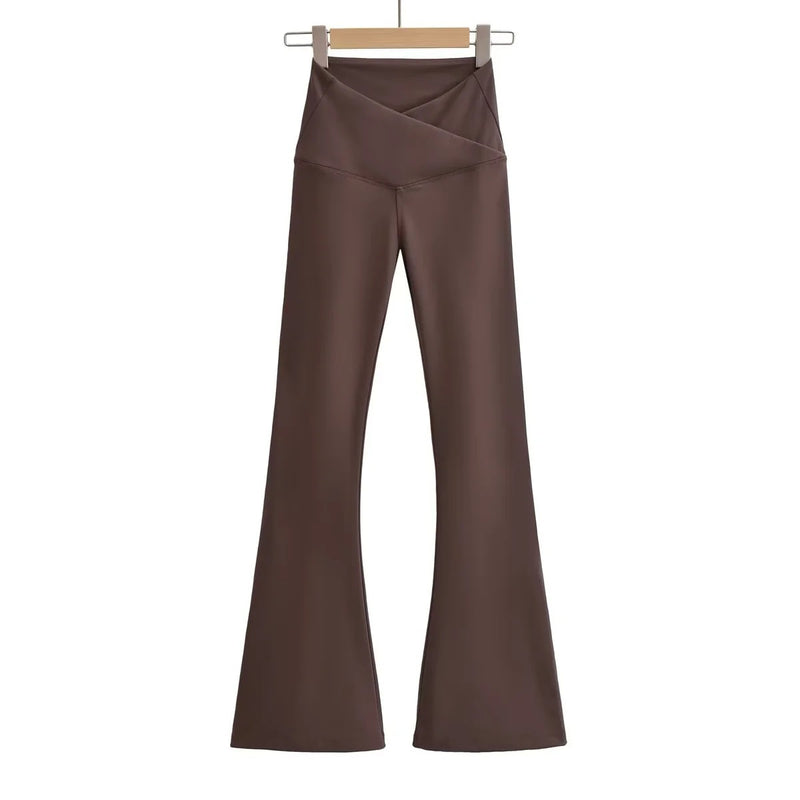 Women Sweatpants Yoga Pants Bell-Bottom Pants