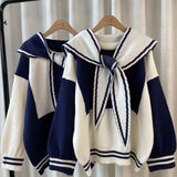 Women Knitwear Autumn Winter Retro Knitwear Sweater