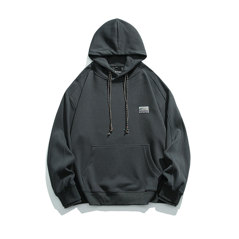 Unisex Winter Cotton Coat Vintage Fleece-Lined Top