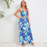 Women Date Dress Summer Sexy Bohemian Strap Dress