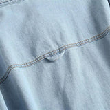 Women Jacket Denim Shirt Women's Spring and Autumn Retro Coat