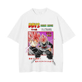 2024Men Dragon Ball Z T Shirt Anime Japanese Printed T-shirt