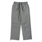 Men Sweatpants Pleated Casual Paratrooper Pants Men's Quick-Drying Sports Straight Trousers