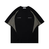 Men T Shirt Retro Short Sleeve T-shirt Men and Women Old School Loose