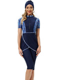 Muslim Bathing Suits Muslim Swimwear Short Sleeve Women Swimsuit Women Beach Swimsuit Burkini