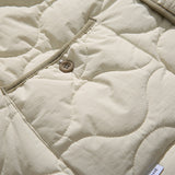 Unisex Winter Cotton Coat Retro Three-Dimensional Pocket Cotton Jacket