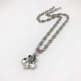 Chrome Hearts Necklace Vintage Cross Chain for Men and Women