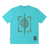 Men T Shirt Summer Printed Short Sleeve T-shirt