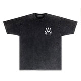 Amiri T-Shirt Distressed Retro Short Sleeve T-shirt