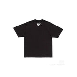 Men T-shirts human dog scooter pattern short sleeve T-shirt