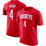 NBA T-Shirts Outdoor Sports T-Shirt Men's NBA Basketball Suit Rockets Short Sleeve