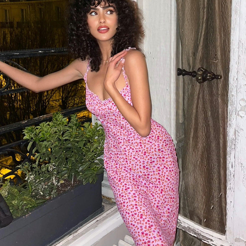 Women Dresses Spring Sexy Bohemian Sling Dress