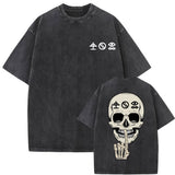 Washed Vintage Bad Omens Band Tshirt