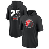 NBA T-Shirts NBA Basketball Clothing Hooded T-Shirt Sports Men