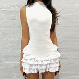 Women Dresses Summer Skirt Backless Dress
