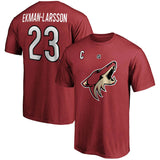 NHL T-Shirts NHL Coyote Ice Hockey Suit T-Shirt Sports Loose Quick Dry Short Sleeves
