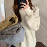 Women Knitwear Autumn Winter Sweater Loose Sweater