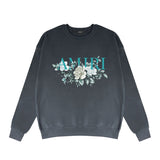 Amiri Long Sleeved Shirt Fashion Brand Crew Sweatshirts round Neck Sweater