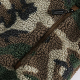 Unisex Winter Cotton Coat Camouflage Berber Fleece Cotton Coat Vintage Embroidered Cotton Jacket