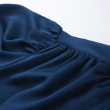 Women Dress Elegant Stand Collar Hip Skirt Women's Autumn and Winter Dress Dress
