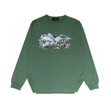 Amiri Long Sleeve Shirt Fashion Brand Long Sleeve Long-Sleeved T-shirt Blouse