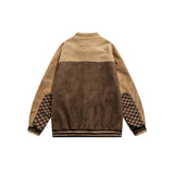 Unisex Jacket Vintage Loose Lapel Motorcycle Jacket