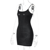 Women Dresses Summer Sexy Backless Hip Spaghetti Straps Dress