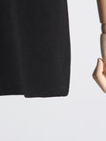 Women Dresses Sexy round Neck Sleeveless Hollow Dress (Qymy0409)