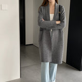 Women Cardigan Sweater Autumn Sweater Cardigan Long Sleeve Coat W2379