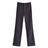 Women Sweatpants Fall Bell-Bottom Pants Casual Pants