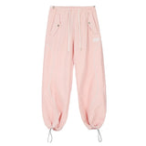 Women Pants Casual Sports Pants Loose Straight-Leg Wide-Leg Pants