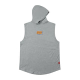 Men Vest Sleeveless T-shirt Men's and Women's Brand Sports Hooded Vest