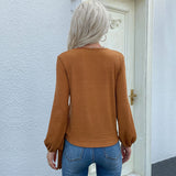 Women Knitted Sweater Autumn Button Decorations