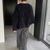 Women Cardigan Sweater Sweater Cardigan Coat Long Sleeve Loose Sweater 8t7351