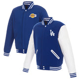 MLB Hoodie Men's Double-Sided Baseball Jacket American Casual Jacket