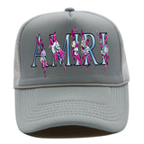 Amiri Hat Summer amiri print baseball cap sun hat