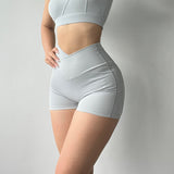 Women Yoga Sports Shorts Yoga Tight Sports Breathable Shorts Running Slim Fit Fitness Pants